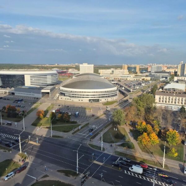 Минск-Арена — площадка выставки Иннопром. Беларусь 2026